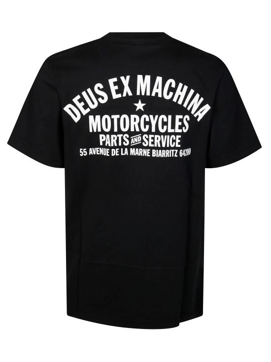 25SS 데우스엑스마티나 반팔 티셔츠 T DMW41808Z Black NERO - DEUS EX MACHINA