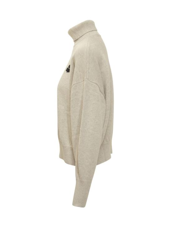 25FW 이자벨마랑에뚜왈 터틀넥 25PPU0663FAC1L17E 02LY WHITE - ISABEL MARANT ETOILE