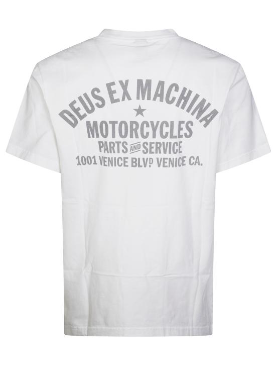 25SS 데우스엑스마티나 반팔 티셔츠 T DMW41808C White BIANCO - DEUS EX MACHINA