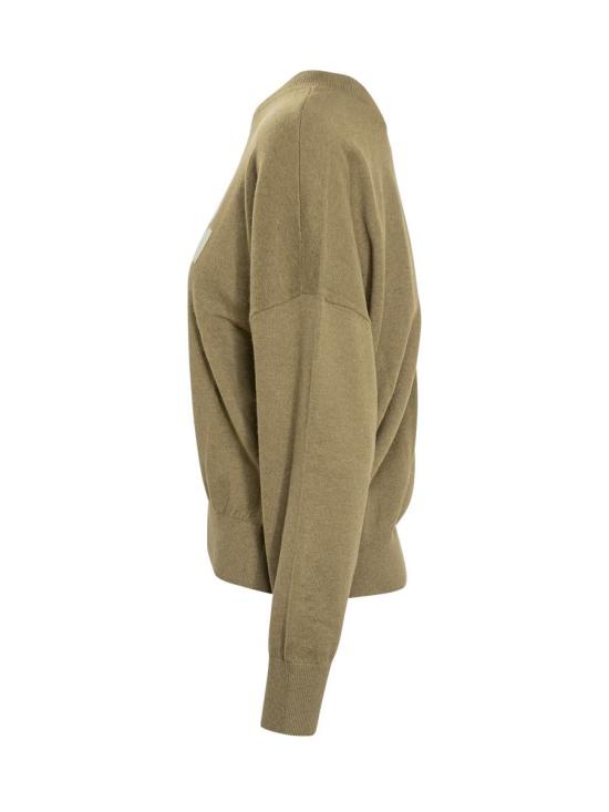 25FW 이자벨마랑에뚜왈 스웨터 23PPU0053FAA1X05E 67KI GREEN - ISABEL MARANT ETOILE