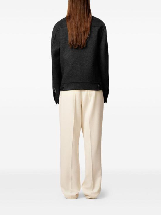 25FW 아미 스웨터 H25UJK847WO0009021H25 ANTRACITE GRIS - AMI