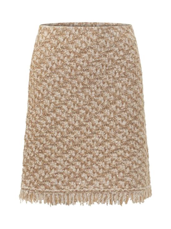 25FW 파비아나 필리피 미디 스커트 GND225F404L629 VR1 Beige