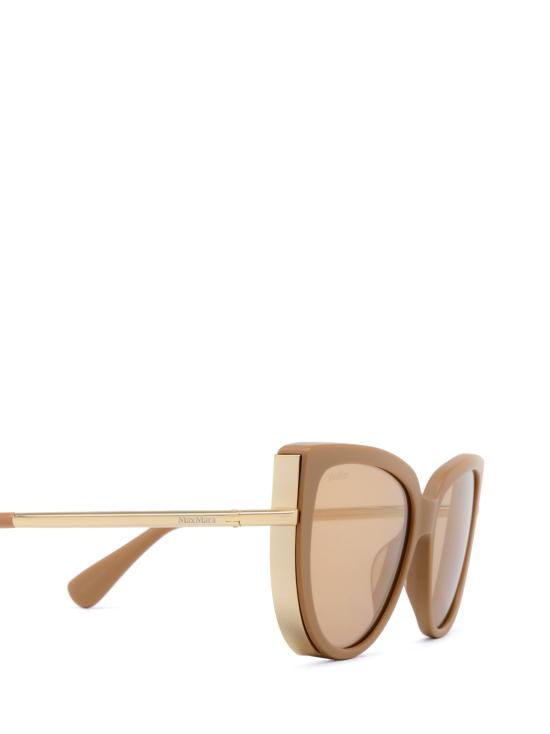 26FW 막스마라 선글라스 MM0095 46G MATTE LIGHT BROWN - MAX MARA
