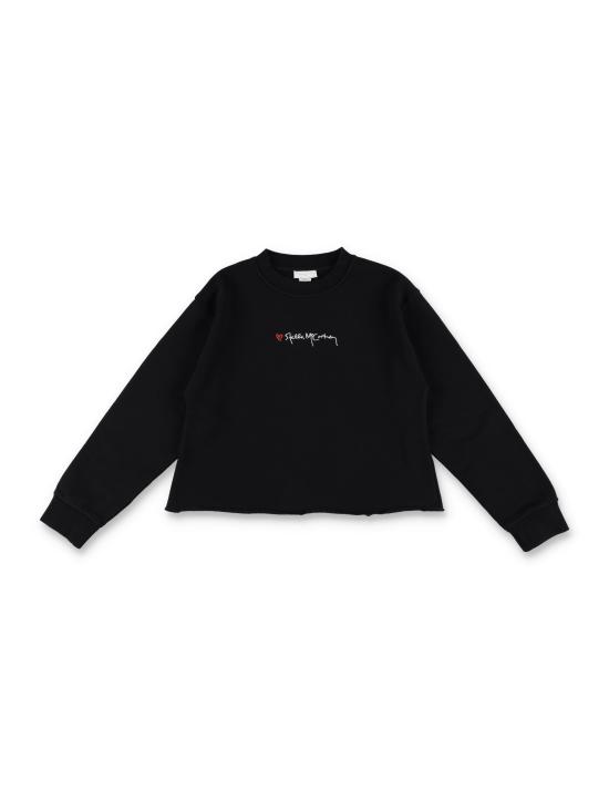 25FW [키즈] 스텔라 맥카트니 티셔츠 TX4C50 Z0453 961 NERO