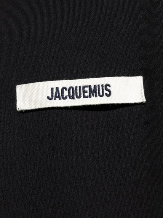 25FW 자크뮈스 후드 티셔츠 25EHOM00247AJ00126 BLACK 990 - JACQUEMUS