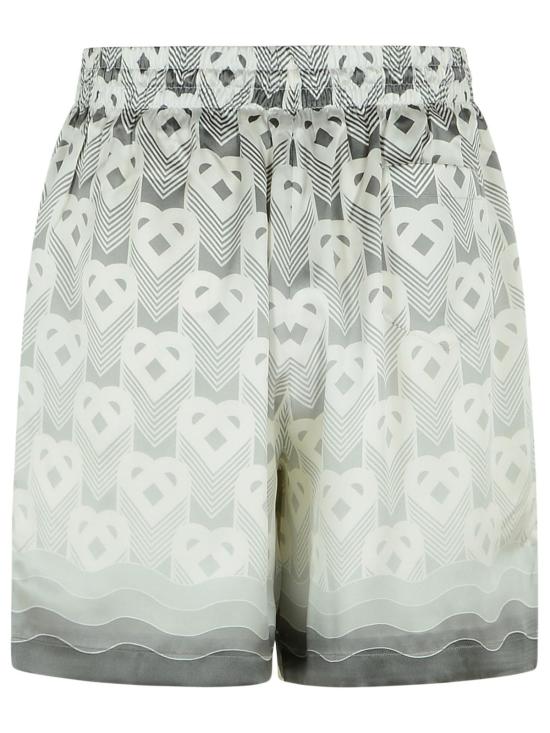 25SS 카사블랑카 숏팬츠 MPS25 TR 012 01GREY GRADIENT HEART MONOGRAM Grey - CASABLANCA
