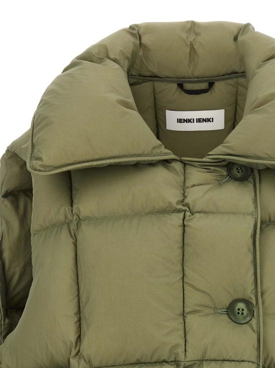 25FW 옌키옌키 베스트 COZYCLOUDVESTMICRORIBNYLONMICROOLIVEGREEN - IENKI IENKI