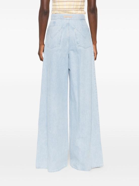 25FW 막스마라 스트레이트 팬츠 21186011600003 CLEAR BLUE - MAX MARA