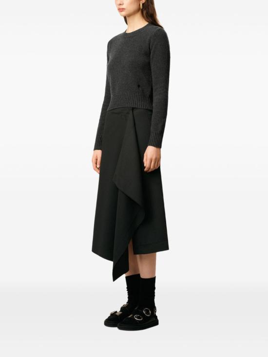 25FW 아미 스웨터 H25FKS832005020H25 ANTHRACITE - AMI