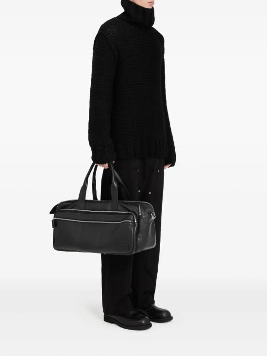 25FW MM6 메종마르지엘라 터틀넥 SH2HA0008M13166 900 BLACK - MM6 MAISON MARGIELA