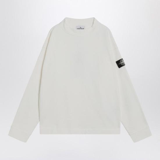 25FW 스톤 아일랜드 스웨터 S156100001S00T2 V0099 NATURAL WHITE