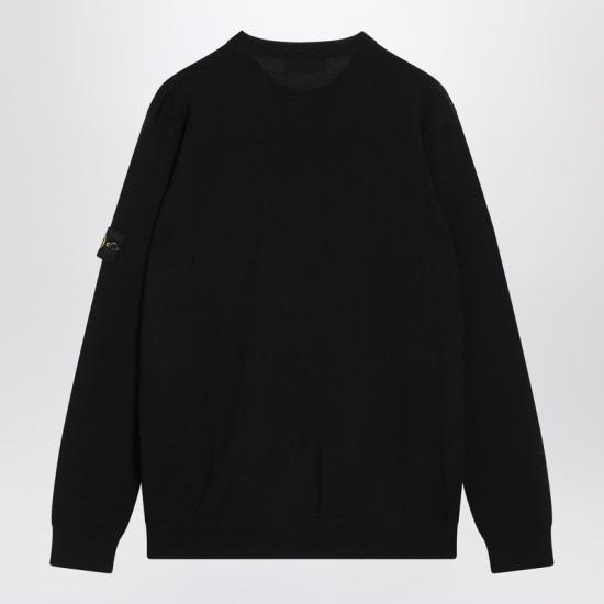 25FW 스톤 아일랜드 스웨터 S155100071S00C4 V0029 BLACK - STONE ISLAND