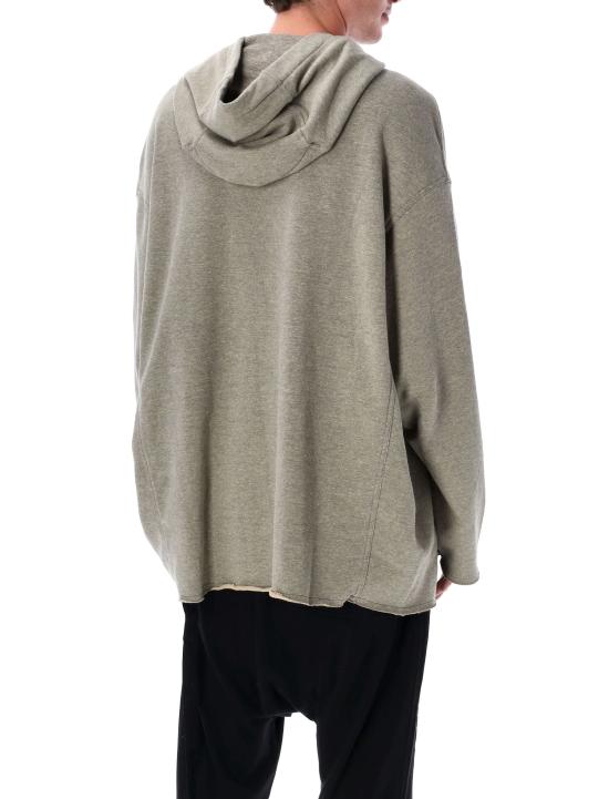 25FW 다크쉐도우 후드 티셔츠 DU02E7280FGM 178 MELANGE GREY - DRKSHDW