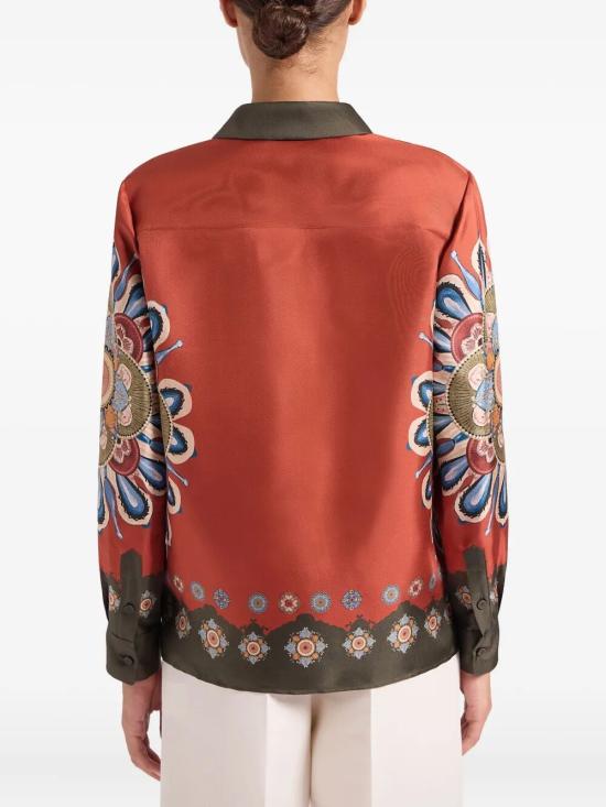 25FW 라 더블제이 셔츠 SHI0040SIL001NUC06 OR04 MULTICOLOUR - LA DOUBLEJ