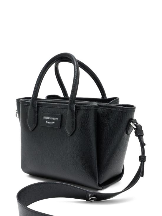 25FW 엠포리오 아르마니 토트백 EW002328AF17799 MC149 BLACK - EMPORIO ARMANI