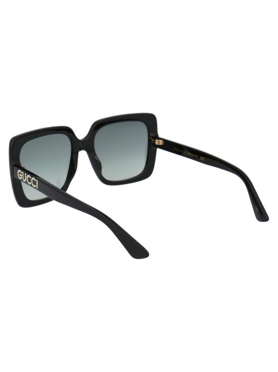 25SS 구찌 선글라스 GG0418S 001 BLACK BLACK GREY - GUCCI