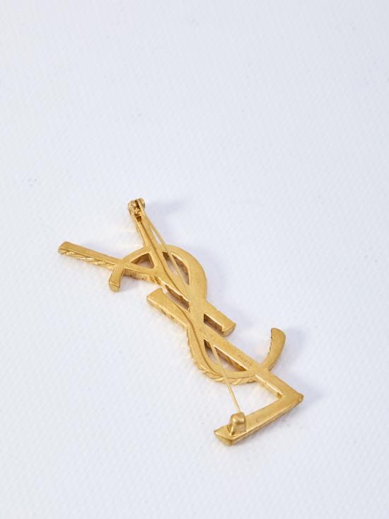  생로랑 카산드라 브로치 840195Y15008060 Gold - SAINT LAURENT