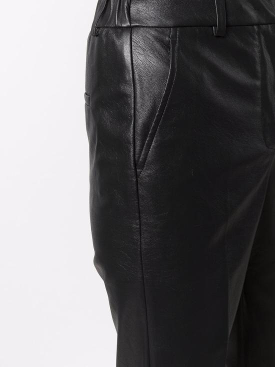 25FW 인코텍스 스트레이트 팬츠 172832D4583 990 BLACK - INCOTEX