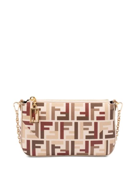 25FW 펜디 FF 패브릭 체인 바게트 파우치 8BS073AV1Y F1TVK MULTICOLOUR