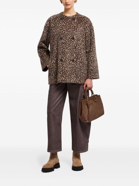 25FW 엠포리오 아르마니 무스탕 EW001383AF14730F1118 MULTICOLOUR - EMPORIO ARMANI