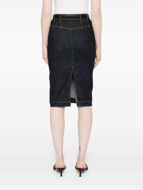 25FW 셀프 포트레이트 스커트 PF25808MSKBL BLUE - SELF PORTRAIT