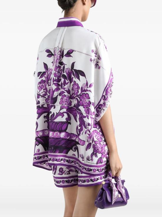 25FW 돌체앤가바나 블라우스 F5T52THI1TK IP3TN - DOLCE & GABBANA