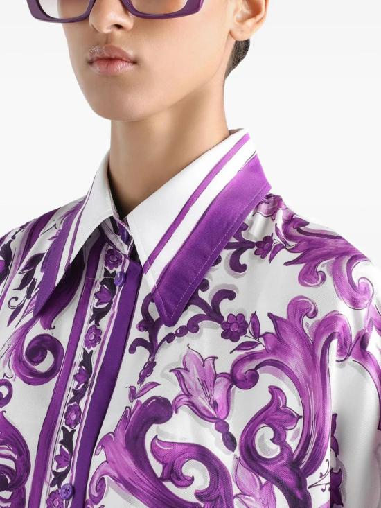 25FW 돌체앤가바나 블라우스 F5T52THI1TK IP3TN - DOLCE & GABBANA