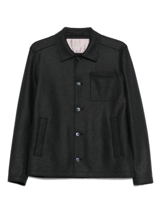 25FW 에르노 펠트 울 리조트 셔츠 자켓 펠트 울 리조트 셔츠  GI00090UR33372 9287BLUSCURO