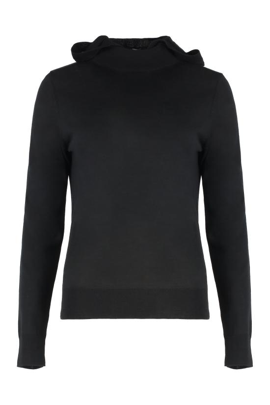 25FW 파로쉬 후드 티셔츠 D540930LINFA25W013 black