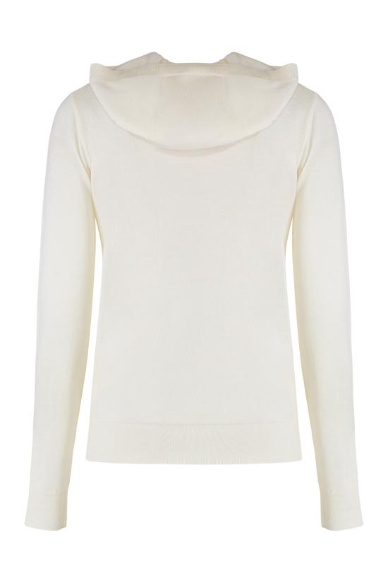 25FW 파로쉬 후드 티셔츠 D540930LINFA25W002 White - PAROSH