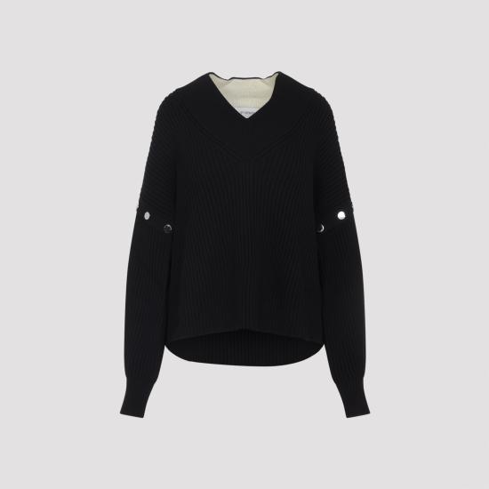 25FW 막스마라 스포츠막스 스웨터 252236619260012065 008 BLACK - MAX MARA SPORTMAX FASHION