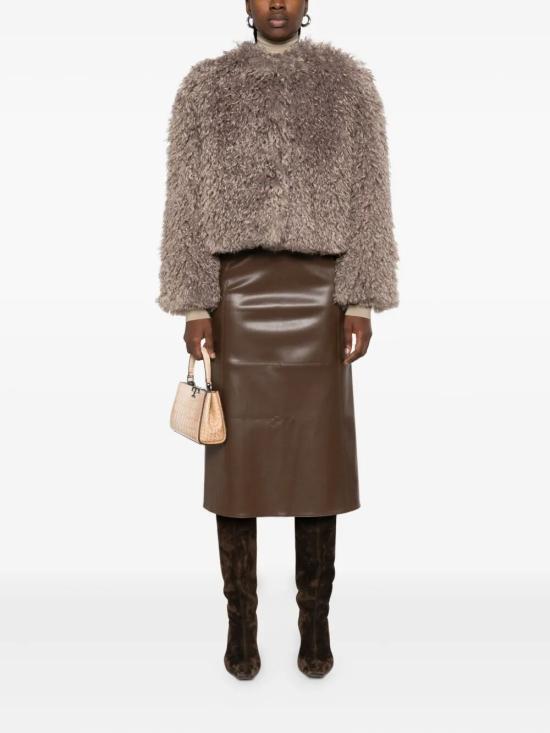 25FW 딸리아토레 무스탕 PERLAF80010 P1073 GREY - TAGLIATORE