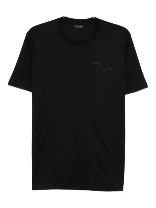 25FW 폴앤샤크 반팔 티셔츠 15311622 011 BLACK