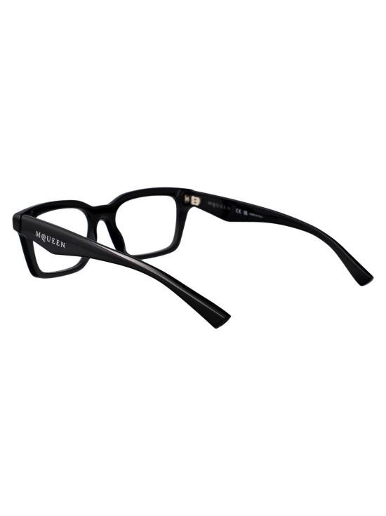 25SS 알렉산더 맥퀸 안경 AM0476O 001 BLACK BLACK TRANSPARENT - ALEXANDER MCQUEEN