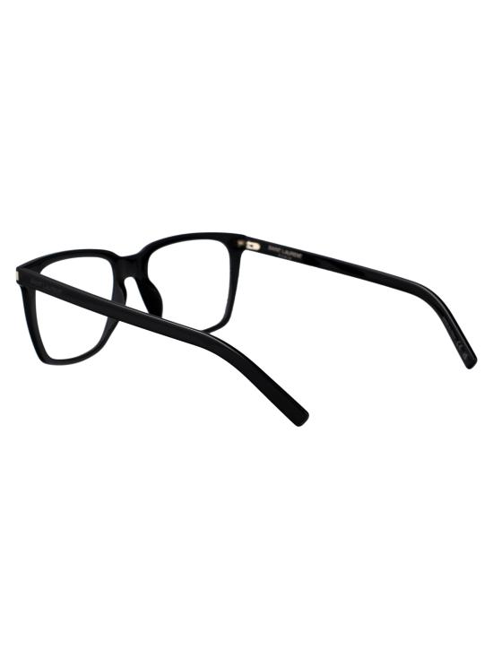 25SS 생로랑 안경 SL 717 SLIM 001 BLACK BLACK TRANSPARENT - SAINT LAURENT