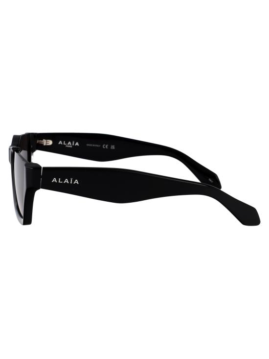 25SS 알라이아 선글라스 AA0081S 001 BLACK BLACK GREY - ALAIA