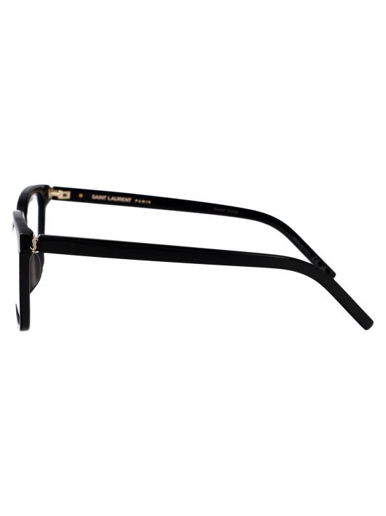 25SS 생로랑 안경 SL M142F 001 BLACK BLACK TRANSPARENT - SAINT LAURENT
