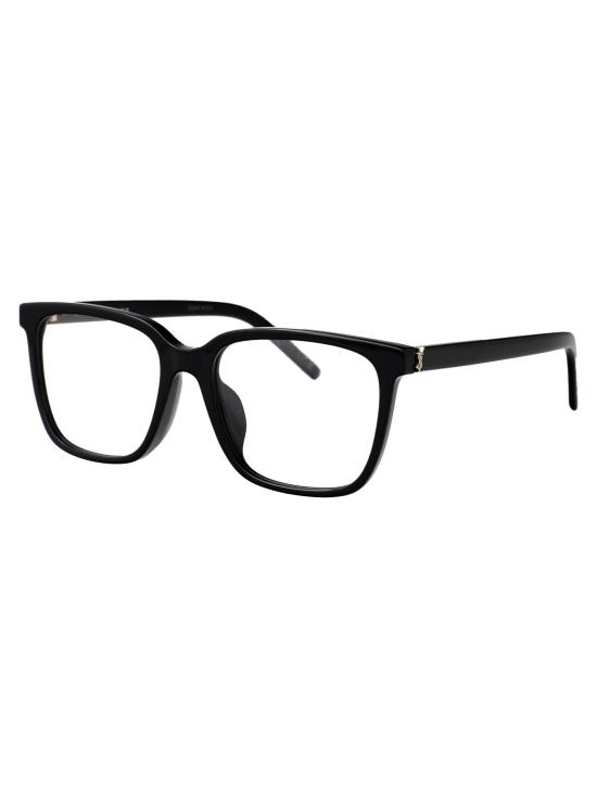 25SS 생로랑 안경 SL M142F 001 BLACK BLACK TRANSPARENT - SAINT LAURENT