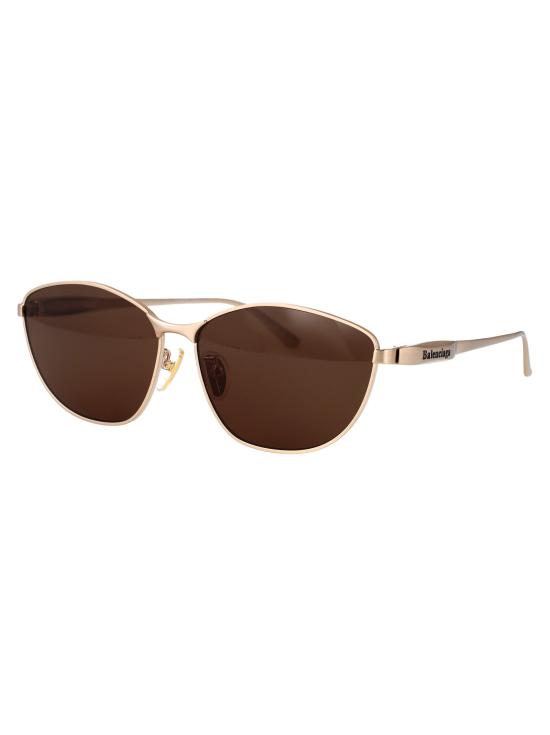 25SS 발렌시아가 선글라스 BB0358SK 003 GOLD GOLD BROWN - BALENCIAGA