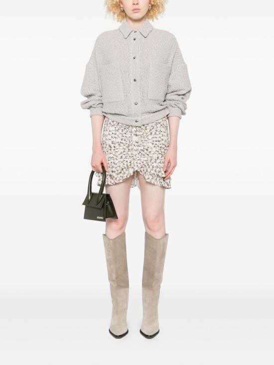 25FW 이로 봄버 자켓 PABLIWP07GRY84 LIGHT GREY - IRO