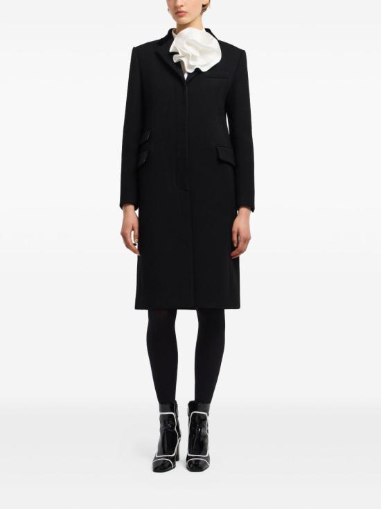 25FW 엠포리오 아르마니 코트 EW001384AF10228UC001 BLACK - EMPORIO ARMANI