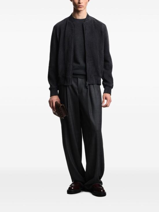 25FW 엠포리오 아르마니 스웨터 EM002196AF13851F8035 GREY - EMPORIO ARMANI