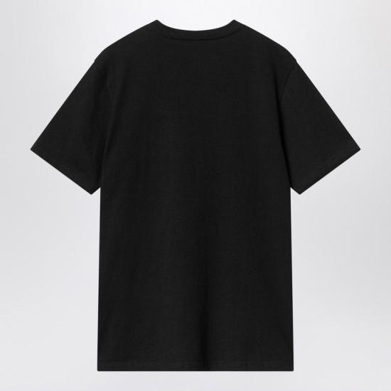25FW 칼하트 WIP 반팔 티셔츠 I030434CO 89XX BLACK - CARHARTT WIP