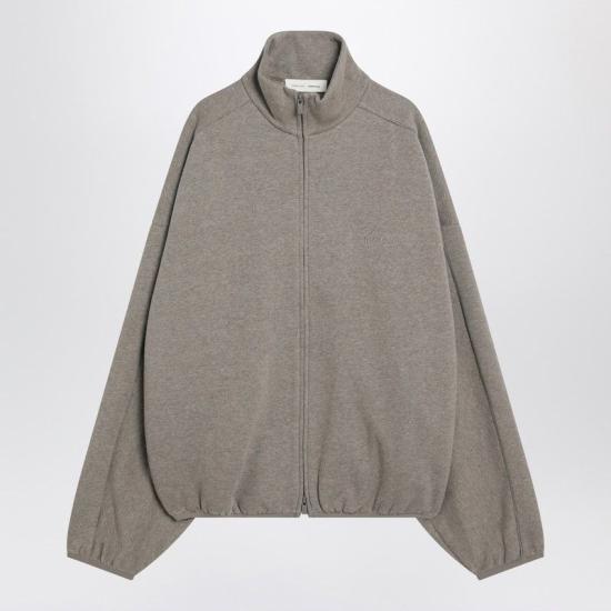 25FW 피어오브갓 모던 핏 플리스 파이핑 자켓 202SP256893F HH GREY