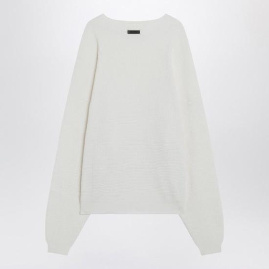 25FW 피어오브갓 플리스 집업 후디 192SP256164F CW WHITE - FEAR OF GOD