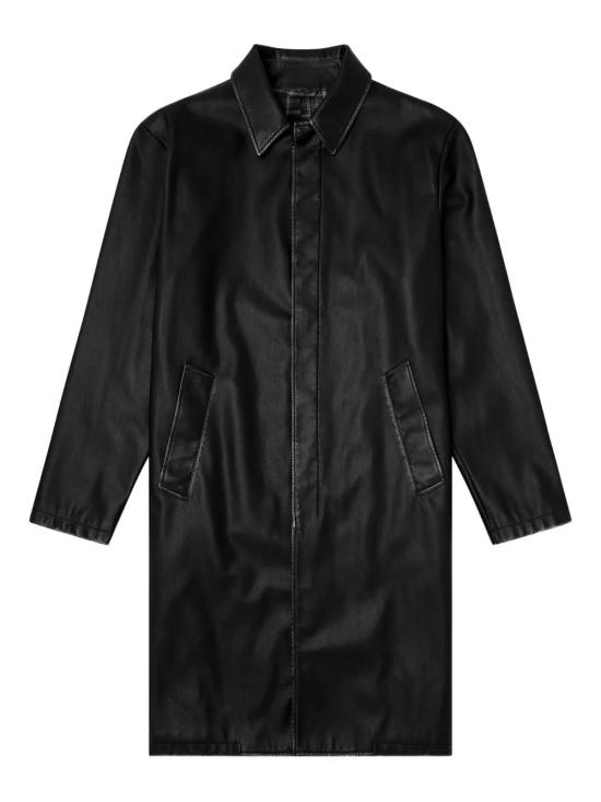 25FW 디젤 코트 A184960LHBE 9XX BLACK