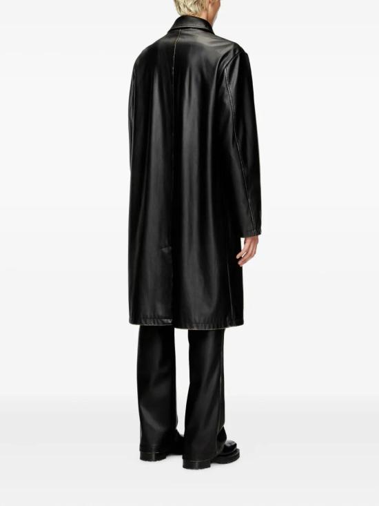 25FW 디젤 코트 A184960LHBE 9XX BLACK - DIESEL