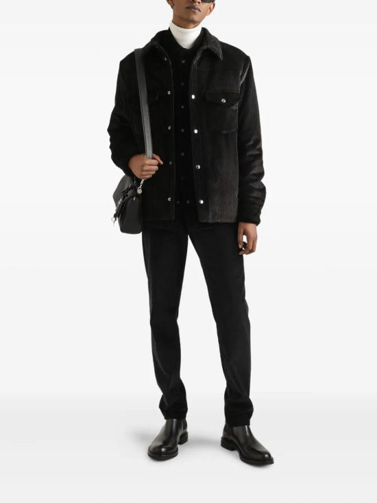 25FW 돌체앤가바나 스트레이트 팬츠 GYJCCTGJ589 N0000 NERO - DOLCE & GABBANA