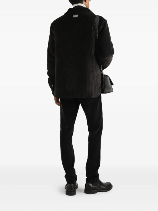 25FW 돌체앤가바나 스트레이트 팬츠 GYJCCTGJ589 N0000 NERO - DOLCE & GABBANA