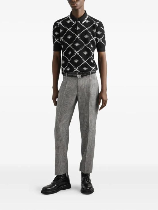 25FW 돌체앤가바나 폴로 티셔츠 GXZ02TJGMA7 HH8TA BCONERO - DOLCE & GABBANA